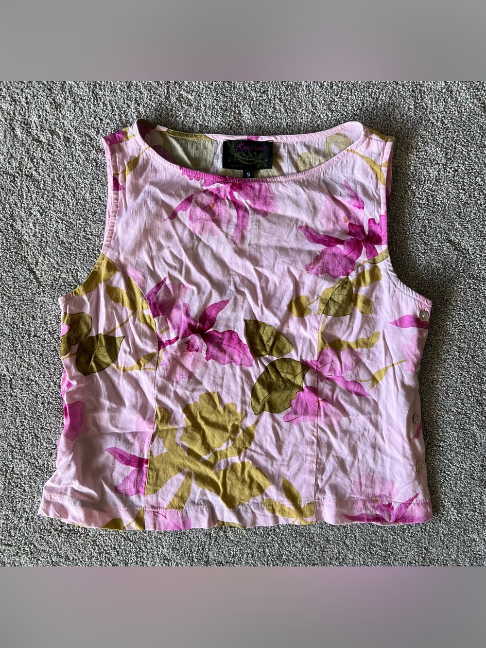 KAUA’IANA Floral Tank Top